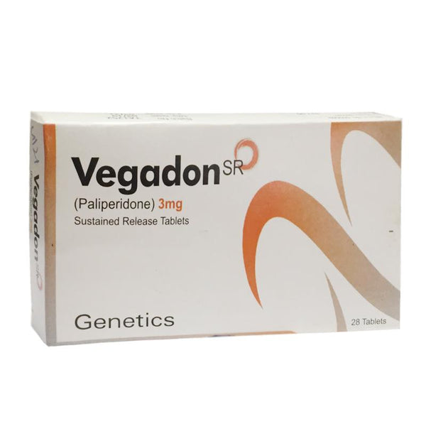 Vegadone Sr 3mg Tablets 28's
